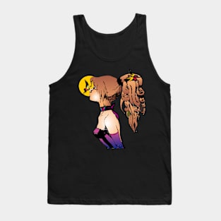 Girl with butterfly Tank Top